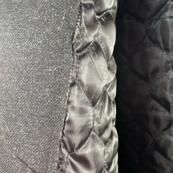 Levi’s Wool Blend Full Zip Jacket in Dark Grey Size Large - Picture 5 of 7